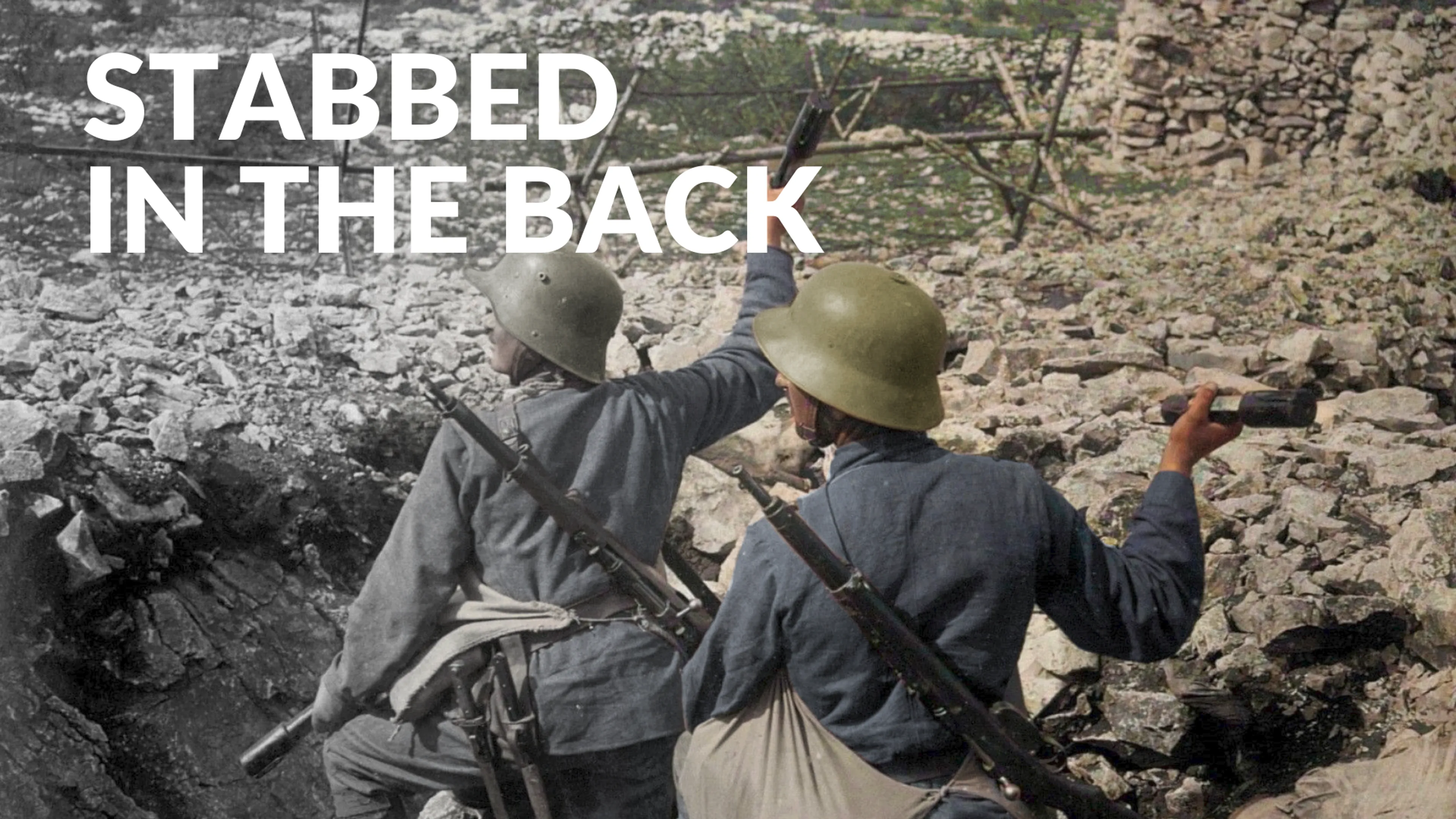 Stabbed in the Back poster